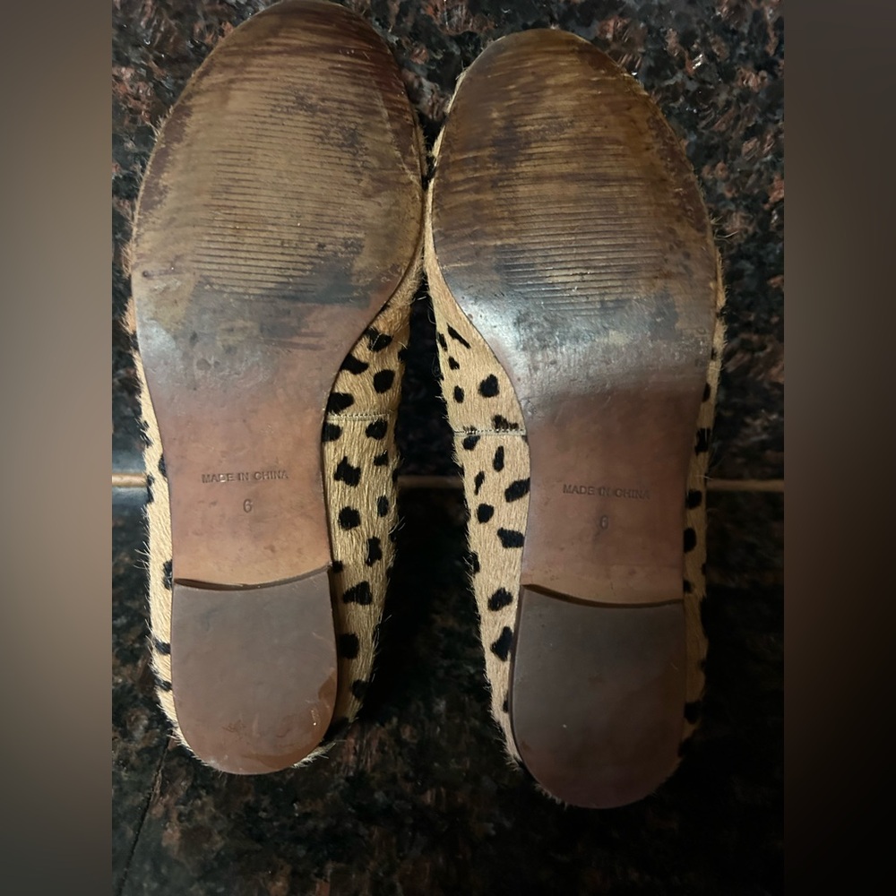 Madewell Cheetah Print Calf Hair
'Teddy' Loafers 6 - Picture 8 of 11